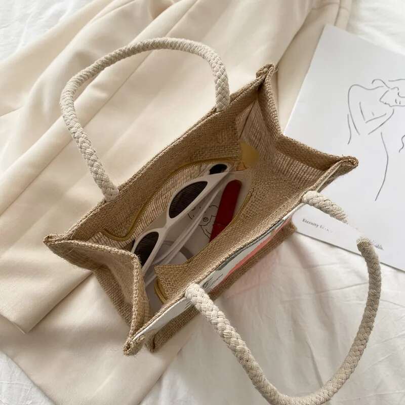 Women's Shoulder Tote Bag, Cartoon Versatile, Simple, Large Capacity Ins, Korean College Student Style_voghion.com