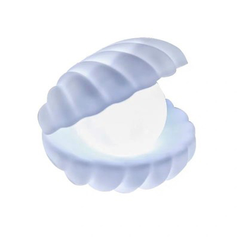 Lámpara LED con forma de concha coreana, luz de noche creativa para dormitorio, decoración de habitación de niñas, bonita decoración para habitación de niños_voghion.com