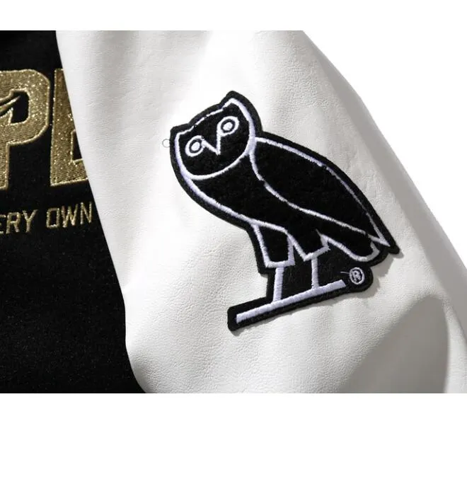 Designer Baseball Jacket For Men Embroidered Cotton Coat_voghion.com