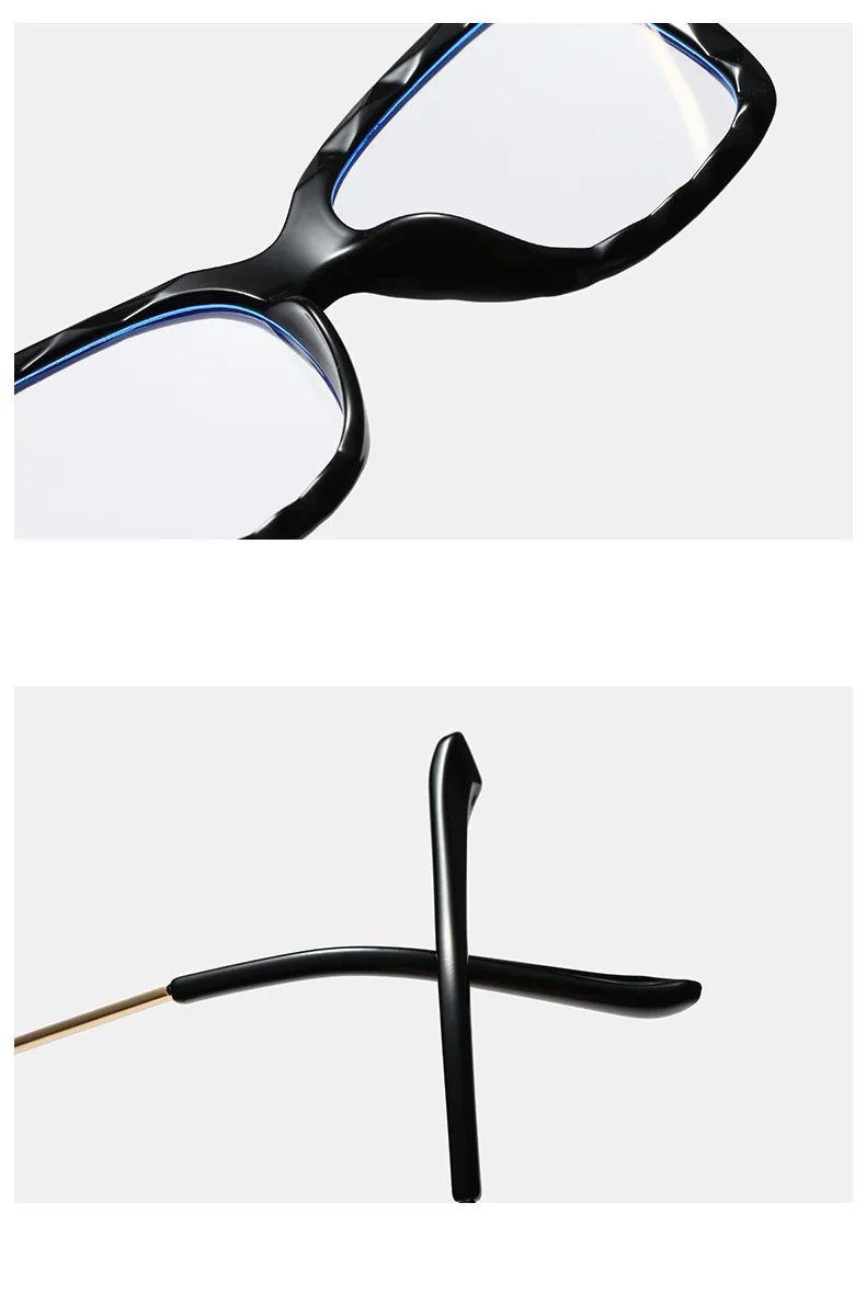 Sunglasses Female Reading Magnifying Glasses Transparent Square Frame Brand Designer Computer Anti-fatigue Presbyopia_voghion.com
