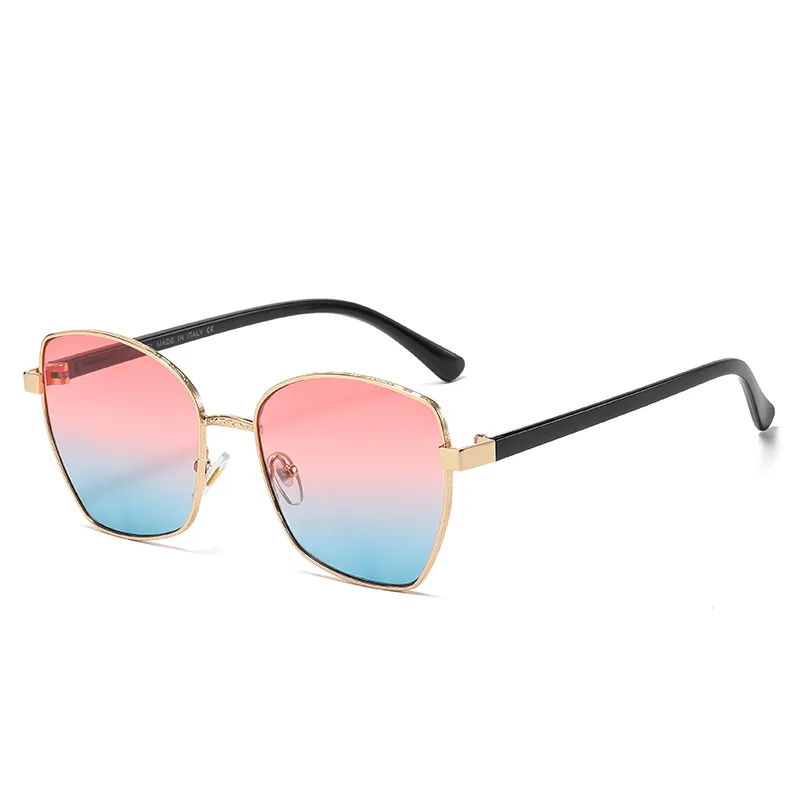 Ochelari de soare hexagonali cu lentile polaroid, designer de femei, ochelari de soare pentru bărbați, ochelari seniori, ramă de ochelari pentru femei, metal vintage_voghion.com