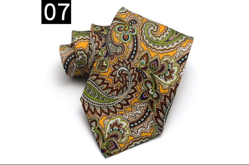 Trendy Men's Casual And Modern Fashion Collar, 9CM Wide Tie, Suit Accessories, Hand Printed TIE_voghion.com