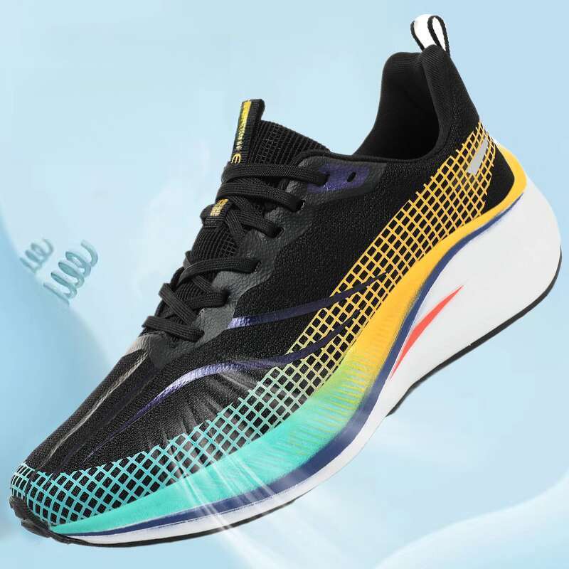 Scarpe sportive, Suono di attrito, Membrana in gomma con piastra in carbonio_voghion.com
