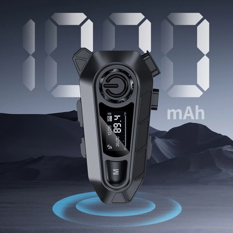 Cuffie Bluetooth 5.4 per casco da moto, cuffie wireless a mani libere, impermeabili_voghion.com