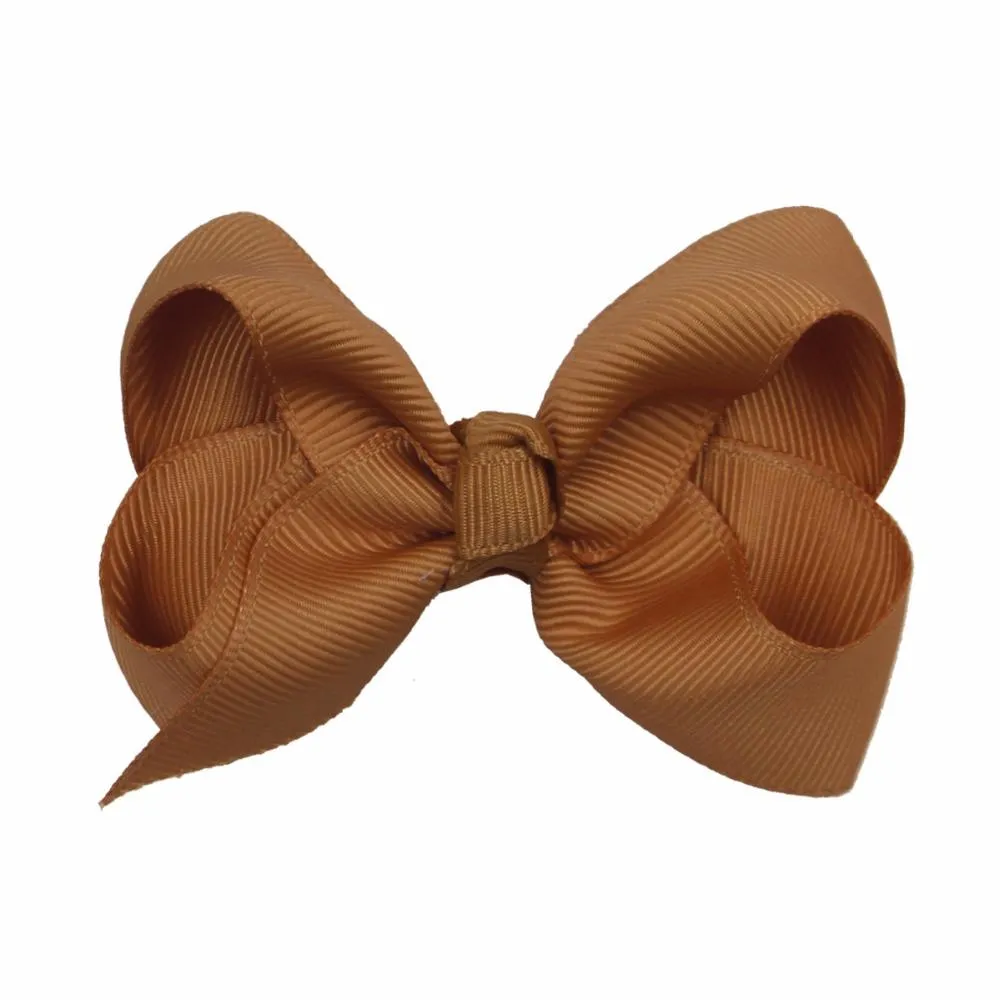 40 stücke 3 Zoll Baby Mädchen Feste Band Bögen Krokodilklemmen für Kleinkinder Kinder Kinder Mode Haar-accessoires Freier Tropfen-verschiffen_voghion.com