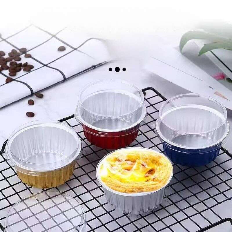 Pudding Tin Foi Cup Cake Egg Tart Mod, High Temperature Resistant And Anti Stick Oven, Air Fryer, Kitchen Specific_voghion.com