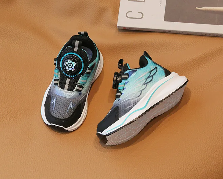 Toddler Sport Spring New Boy Basketball Rotating Buckle Kids Happysteps Fashion Girl Light Running Trainer Shoes Sizes_voghion.com