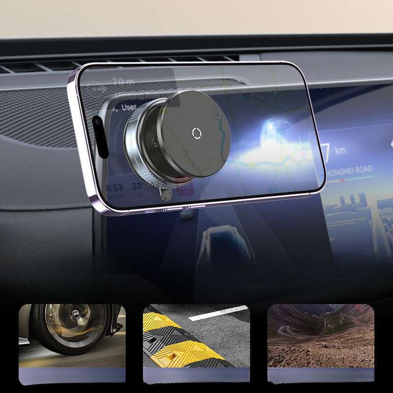 Vakuuma navigācijas transportlīdzekļa turētājs K009 magnētiskais vakuuma piesūceknis_voghion.com