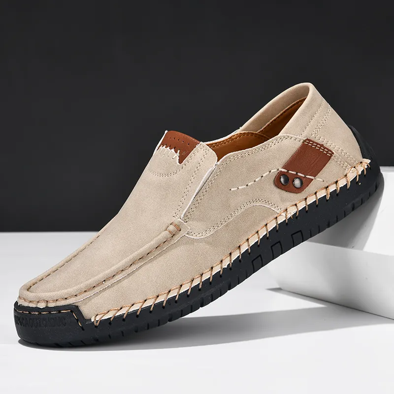 Herenloafers van zacht leer: comfortabel instapmodel, handgemaakte kwaliteit 4 B7cea_voghion.com