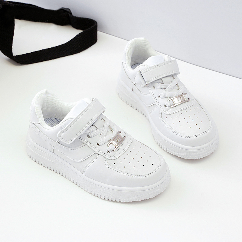 Scarpe casual per bambini, scarpe bianche per studenti, scarpe nuove per ragazzi primavera 2024, scarpe da ginnastica per ragazze, versatili_voghion.com