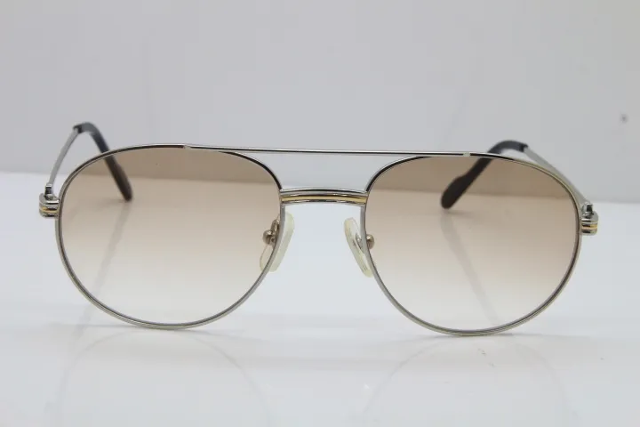 Occhiali da sole uomo montatura in metallo stile classico_voghion.com