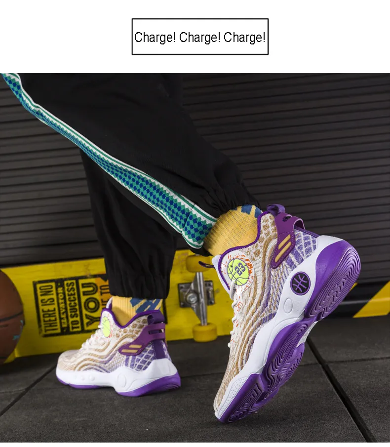 Men Sports Fashion Basketball Summer Anti Slip New Breathable And Durable Versatile Running Shoes Free Shipping Lhshoe_voghion.com