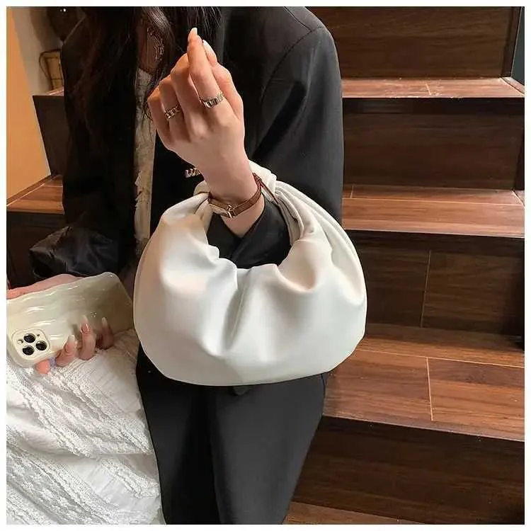 2024 INS Donna Piccola Borsa a Tracolla Festa Frizione Borsa a Tracolla Donna Pelle PU Borse a Tracolla Moda Increspato Crossbody_voghion.com