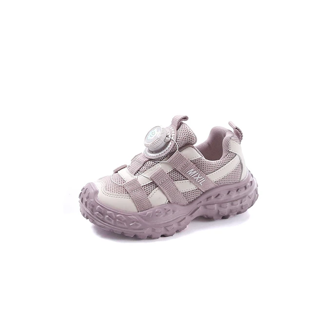 Sport Kanner Turnschlappen Mesh Jongen Meedercher Baby Laafschlappen Soft Bottom Canvas Schong Mark Kanner Turnschlappen_voghion.com