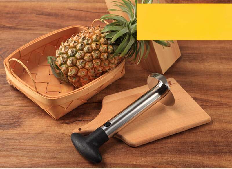 Curățător de ananas din oțel inoxidabil/curățător de ananas/curățător de fructe, curățător de miez_voghion.com