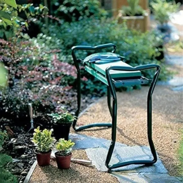 Foldable Garden Kneeler And Seat With Tool Bag For Gardening_voghion.com