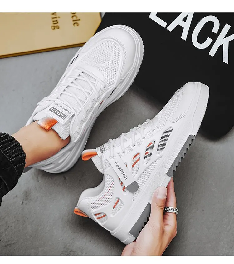 Breathable Mesh Running Shoes For Men Versatile Casual Sneakers_voghion.com