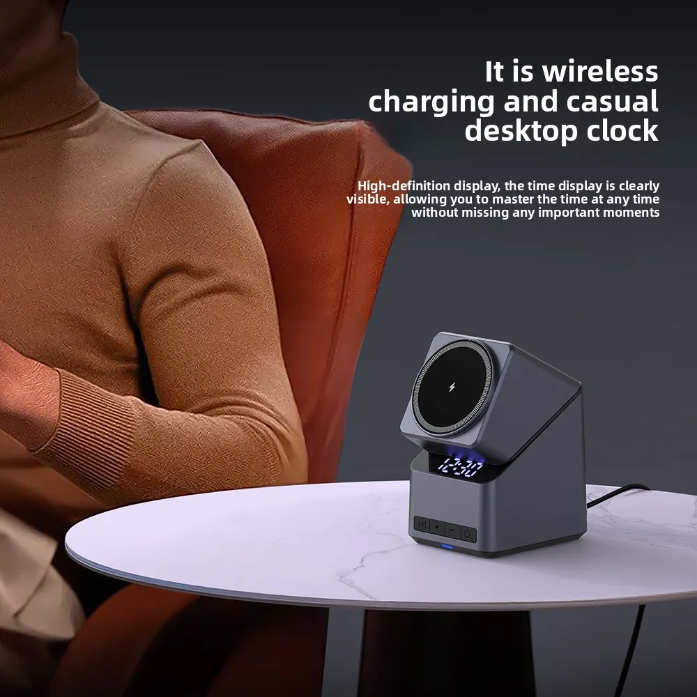 Cross-border Private Mold Four-in-one Rotating Magnetic Wireless Desktop Bracket Is Suitable For Fashion 1615 Mobile Phone_voghion.com