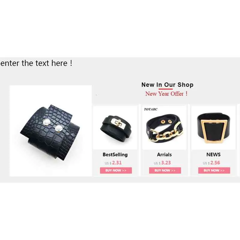 2022 Moud Brindle Breet Liederarmband fir Fraen Schwaarz Wäiss Geometresch Metall Wrap Charm Bijouen Femme Kaddo_voghion.com