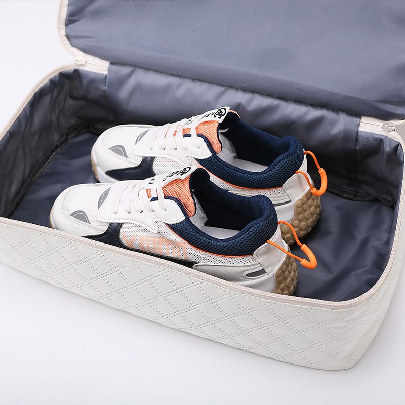 Neue modische trendige Kurzstreckenreise Kleidung aus Oxford-Stoff mit Rautengitter, Handtasche, Geschäftsreise und_voghion.com