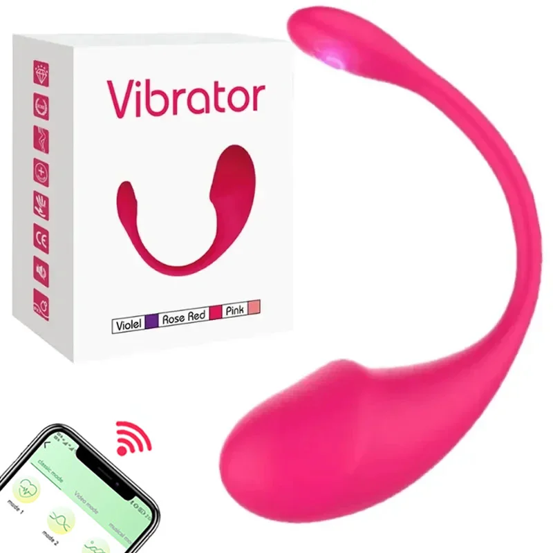 Wireless Bluetooth G-spot Vibrator With App Control For Women_voghion.com