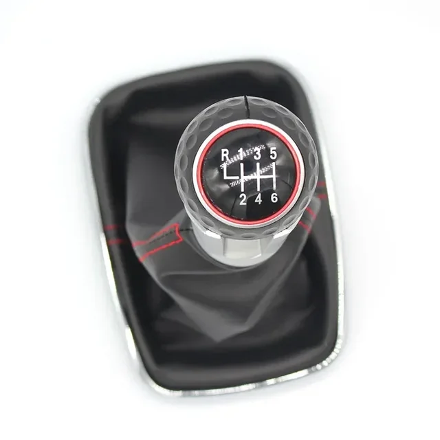 Pomo de palanca de cambios para coche VW Golf IV 4 GTI R32 Bora Jetta MT 1999-2004, 5/6 velocidades, 12 mm_voghion.com