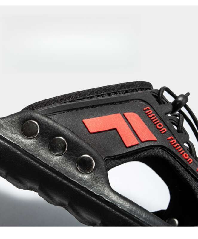 Sandales d'été pour hommes, nouvelles chaussures de plage respirantes en EVA, surface en cuir, tendance, 2025_voghion.com