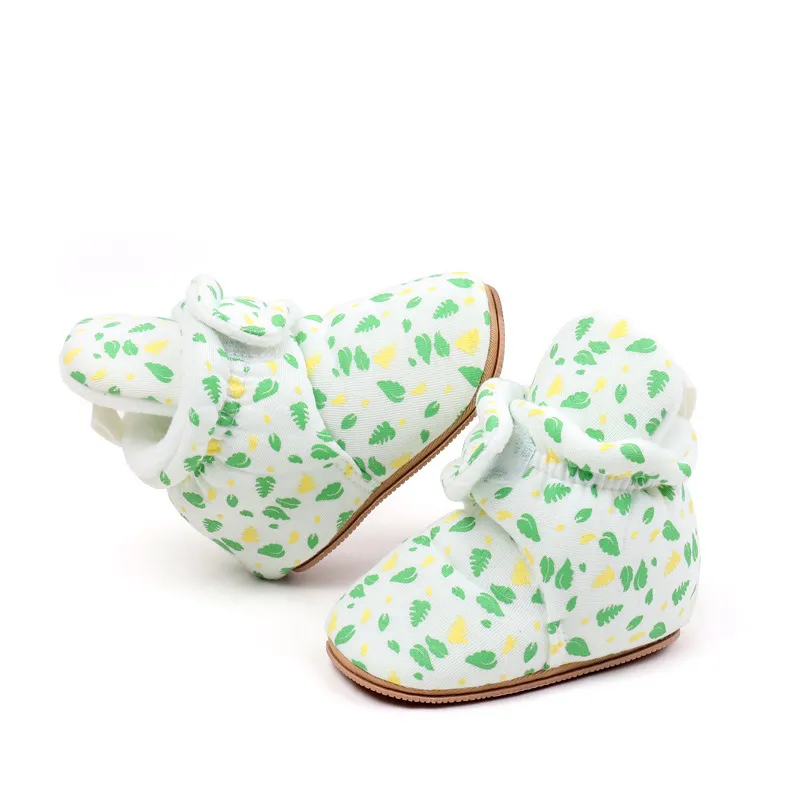 Șosete de iarnă pentru sugari, nou-născuți, Littlesprouts, băiat și fată, pentru copii mici, primii pași, botoșei din bumbac, confort, moale, anti-alunecare, calde_voghion.com