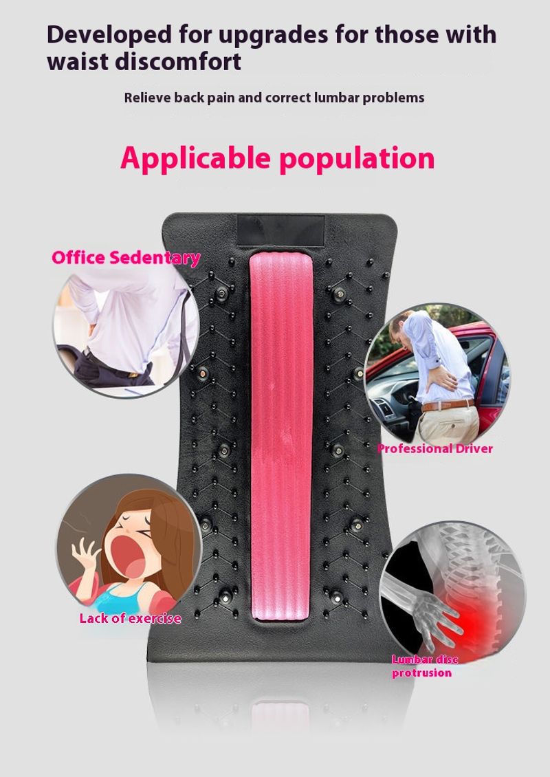 [4a marcia] correttore divaricatore curvatura della protrusione del disco Massaggio lombare agopuntura e moxibustione magnetoterapia_voghion.com