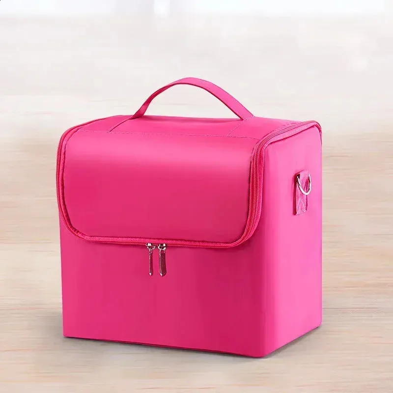 Large Capacity Make up bag Multi-layer Manicure Hairdressing Embroidery Tool Kit Cosmetics Storage Case Toiletry Bag_voghion.com