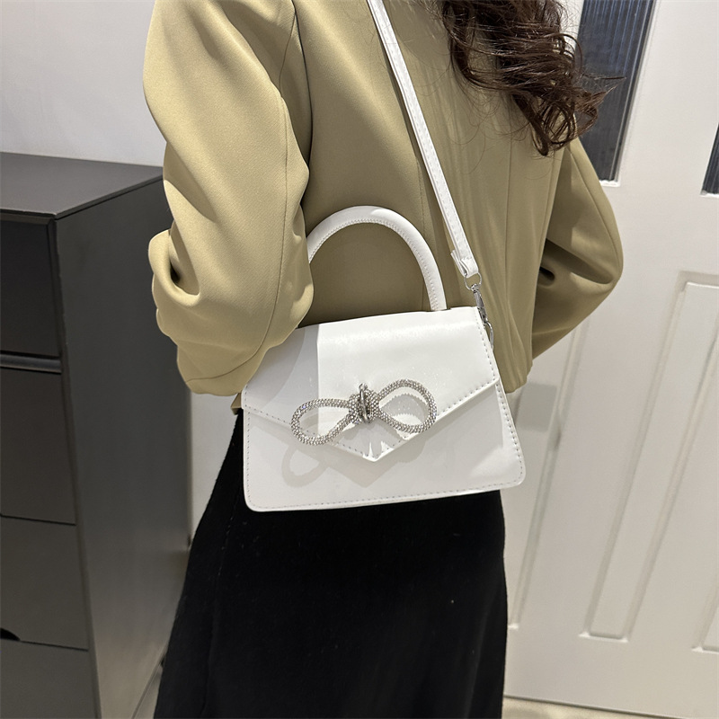 Elegante borsa a tracolla da donna con fiocco - versatile handbag_voghion.com