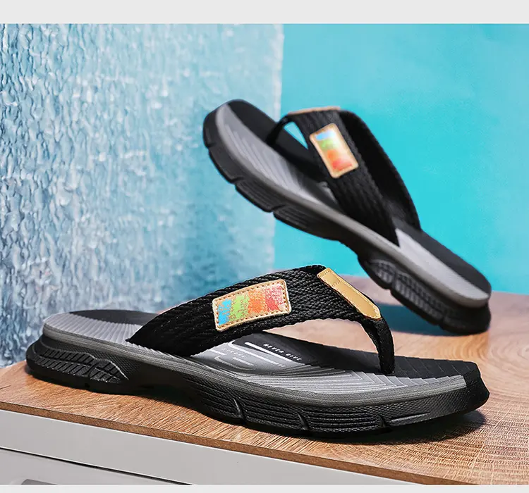 Breathable Flip Flops For Men Comfortable Summer Slides Shoes_voghion.com