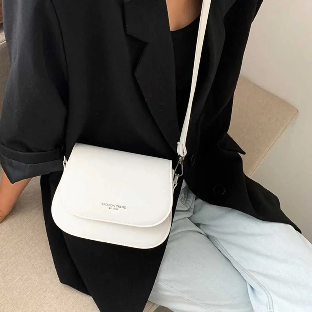 PU kožená dámská taška přes rameno módní jednobarevná mini temperamentní klopová kabelka elegantní dámská crossbody taška psaníčko_voghion.com