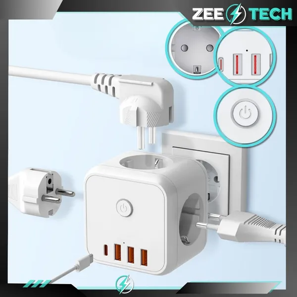 Multifunctionele 250V-voedingsadapter voor apparaten van 4000W_voghion.com