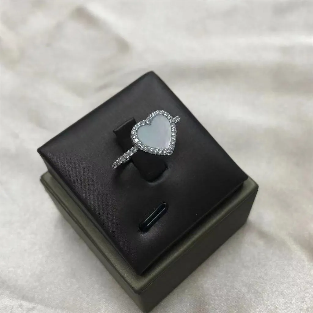 Une marque amour coeur bracelet concepteur pour les femmes charme perle élégant coeurs roses diamant turquie cohérent tennis ongles_voghion.com