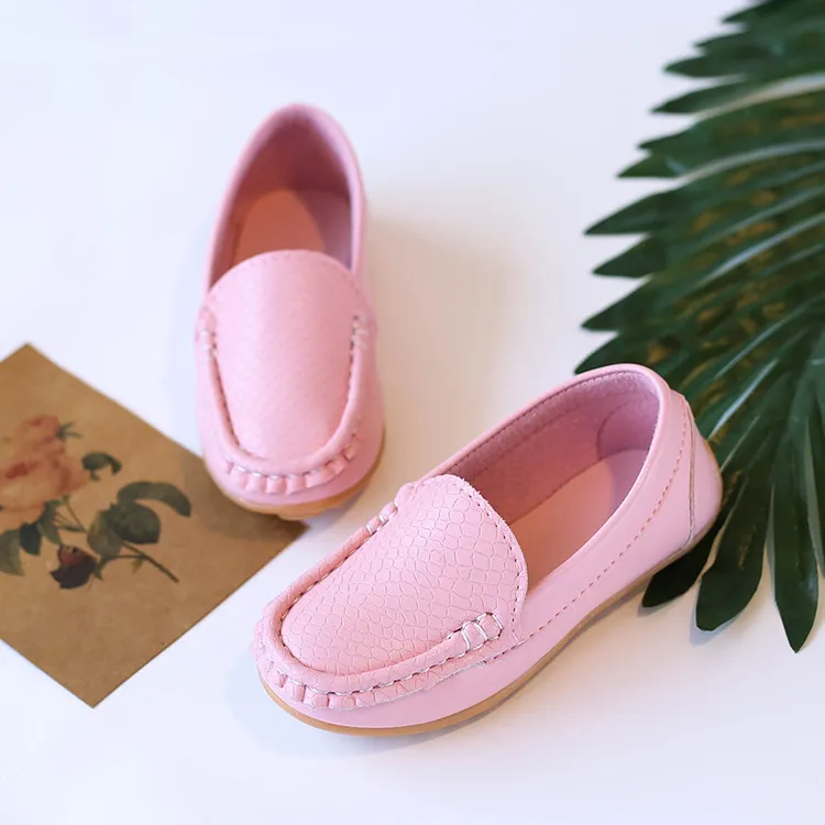 Mocasini sport casual pentru copii, culori bomboane, unisex, băieți și fete, mocasini moi, alunecă-on din piele PU, pentru copii mici, Happysteps, pantofi pentru tineri_voghion.com