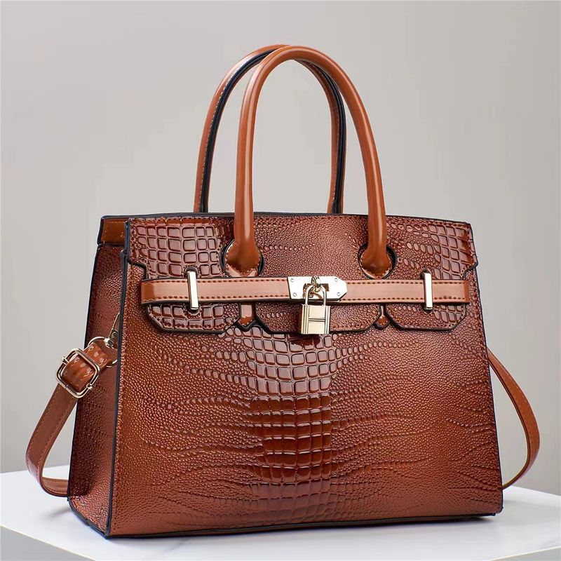 Fashion style trendy handbag new manufacturer temperament mother lady shoulder messenger bag direct sales texture_voghion.com