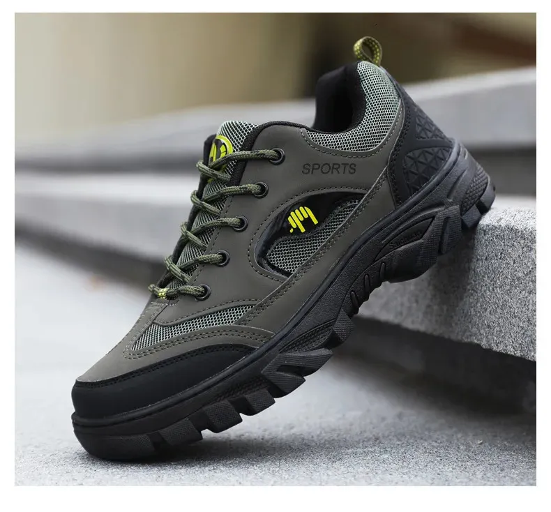 Oulylan Scarpe da trekking antiscivolo per uomo, da arrampicata, sportive, per il tempo libero, da corsa, da trekking, da ginnastica 240619_voghion.com