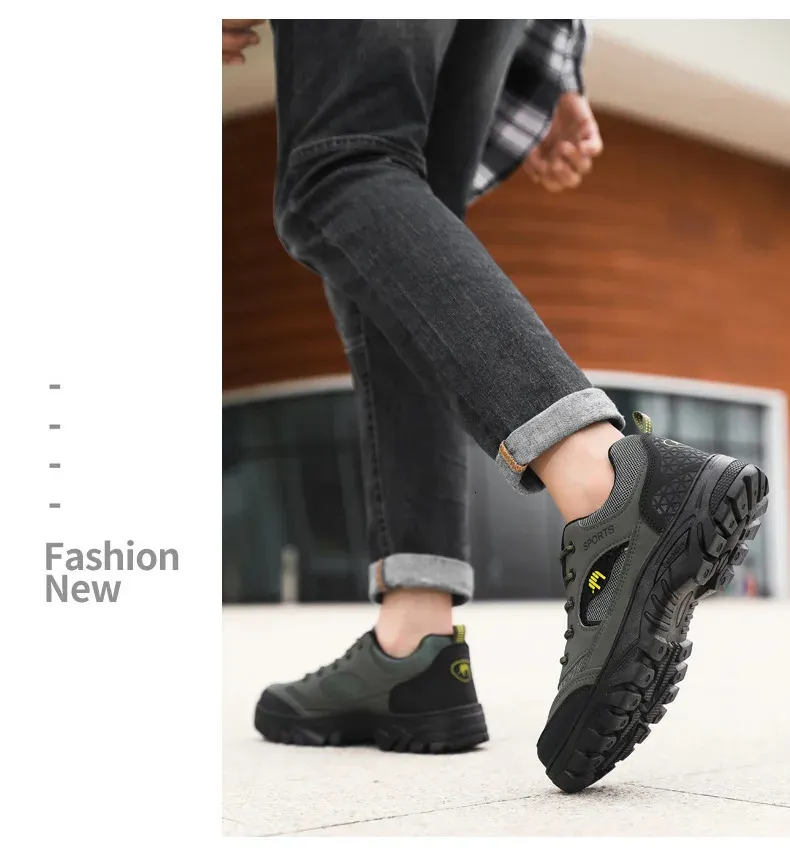 Oulylan Scarpe da trekking antiscivolo per uomo, da arrampicata, sportive, per il tempo libero, da corsa, da trekking, da ginnastica 240619_voghion.com