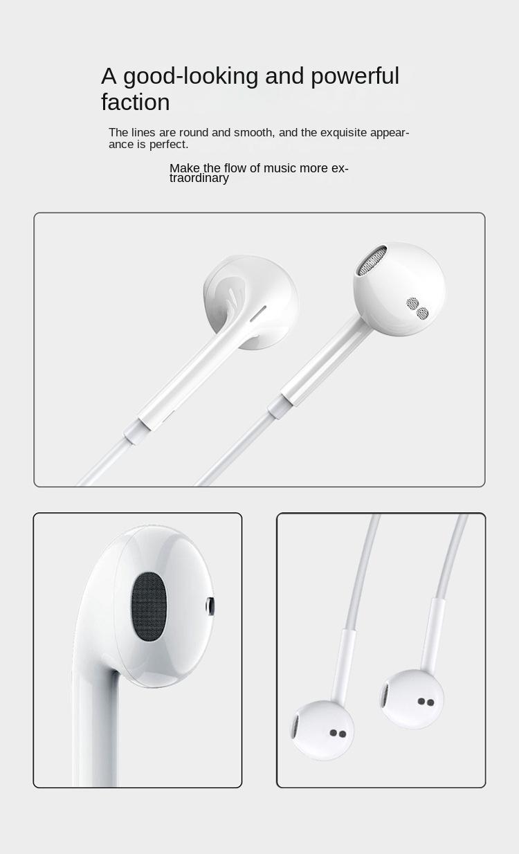VPB S18 è adatto per telefoni cellulari Xiaomi Oppo, auricolari con controllo cablato Vivo In Ear, auricolari e microfono per chiamate Karaoke_voghion.com