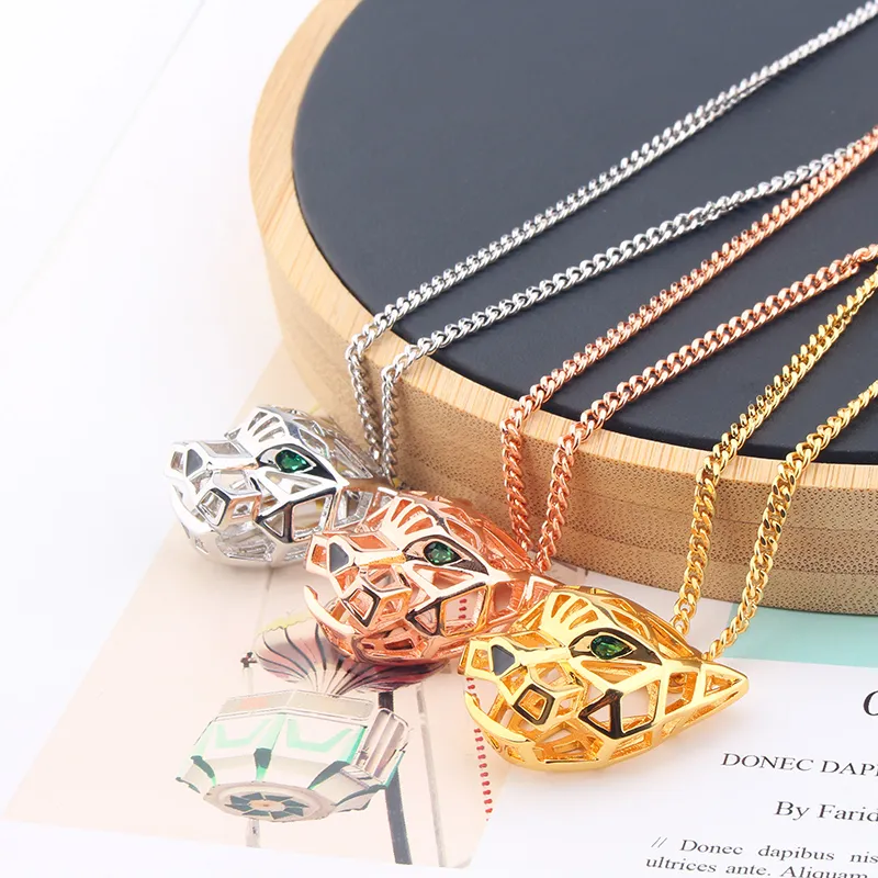 Gouden panterkop armband en ring set voor dames en heren_voghion.com