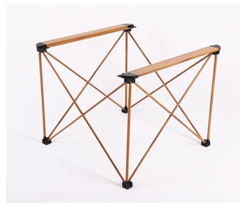 Outdoor folding portable and chair picnic small Chicken rolls table aluminum alloy camping equipment supplies_voghion.com