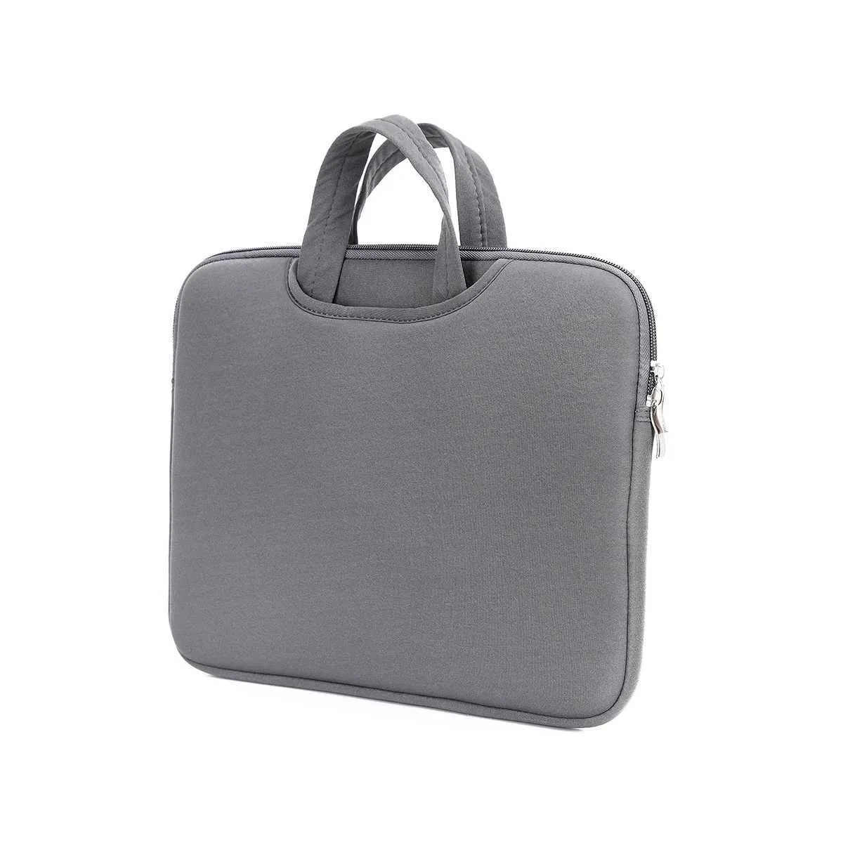 Geantă de 16 și 17 inch cu buzunarul frontal, poate ține mouse-ul Power, spațiu mare, geantă de mână pentru laptop, ușoară, Handba24111_voghion.com