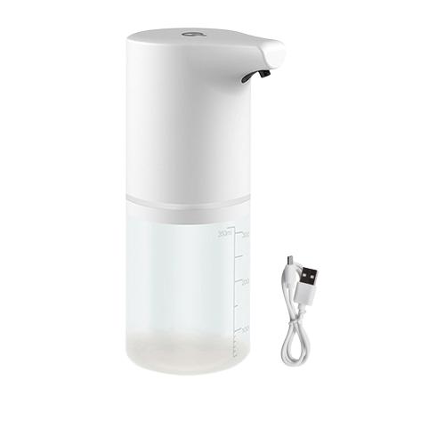 Dispenser automat de săpun spumos fără atingere, reîncărcabil, cu senzor de mișcare infraroșu, dezinfectant de mâini pentru baie și bucătărie_voghion.com