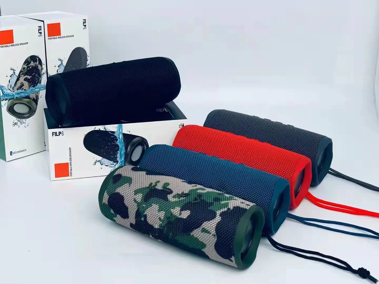 Bluetooth Speaker Portable Outdoor Waterproof Stereo Bass Wireless_voghion.com