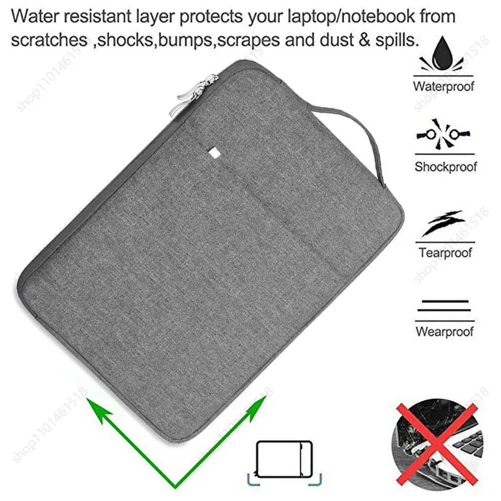 Laptop-Hülle für Lenovo 13.3 14 15.6 16 mit Grifftasche, Aktentasche, wasserdichte Handtasche für Thinkbook 12.5C241011_voghion.com