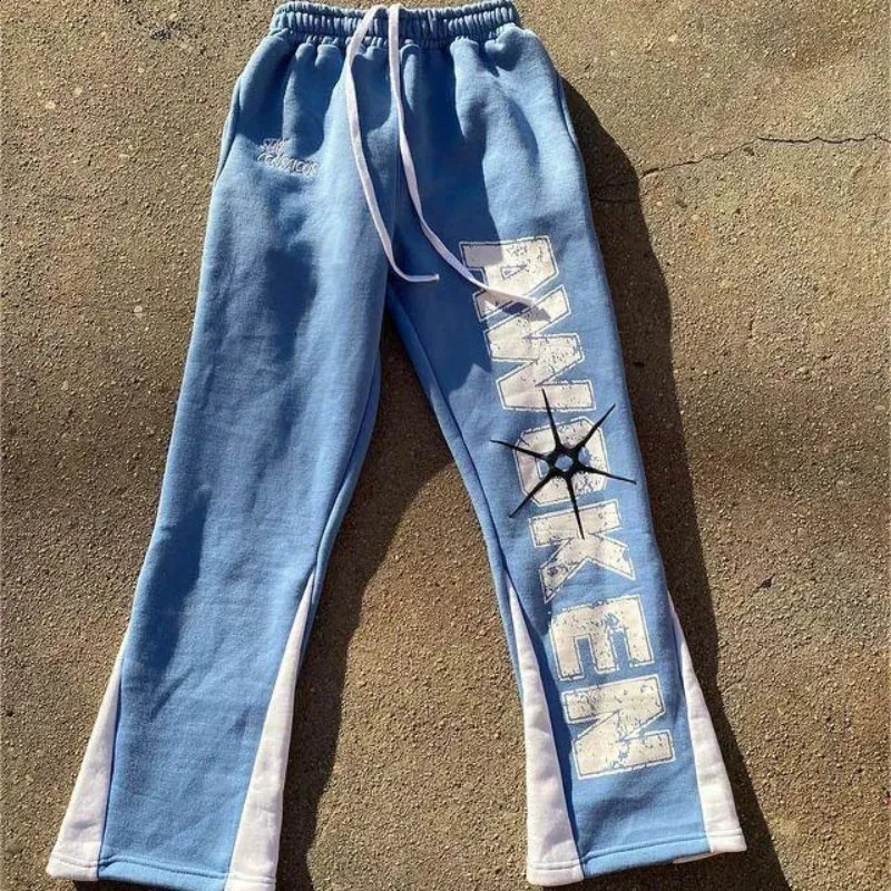 Bărbați Y2K Cargo Pant Salopete Minus Pants Haruku Fashion Casual Lejer Men's Rock Straight Wide Leg Pants Hip Hop Streetwear_voghion.com