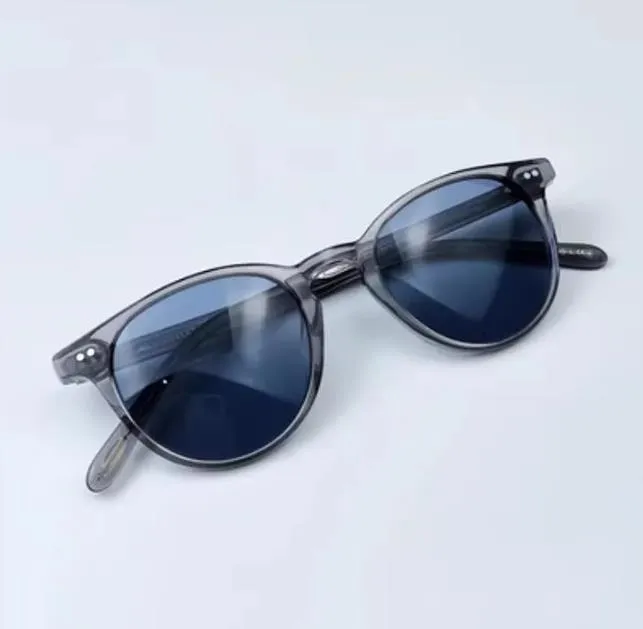 Grousshandel Vintage Männer a Fraen 5186 ov5186 45mm 47mm polariséiert Sonnebrëller ov5183 48mm ov 5183 Retro Brëller mat Këscht_voghion.com