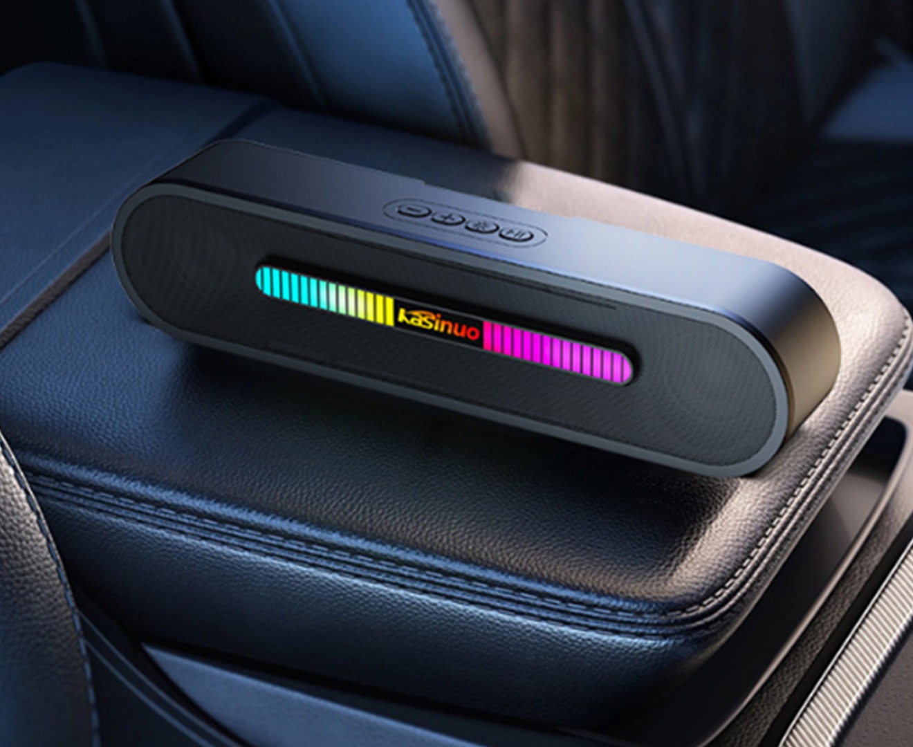 Long Bar Speaker Desktop Computer Subwoofer Wireless Bluetooth Speaker_voghion.com