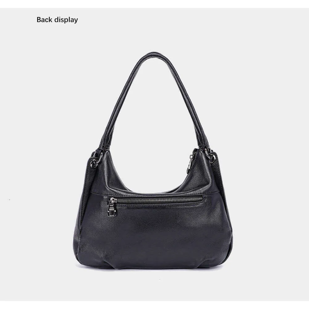 Zency Nero Beige Pelle Morbida Hobo Donna Semplice Casuale Borsa A Mano Con Manico Superiore Borsa A Tracolla Grande Capacità Borsa A Tracolla Media_voghion.com